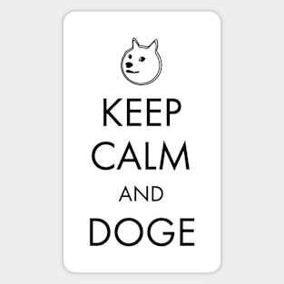 Keep Calm and Doge Magnet